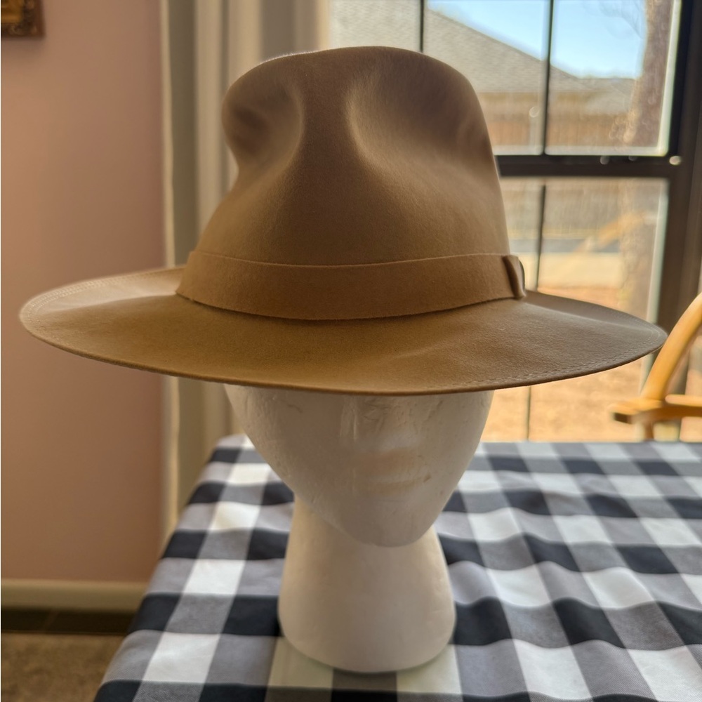 Vintage DOBBS Fifth Avenue NY Rothchild’s Fedora Rancher Hat 1960’s